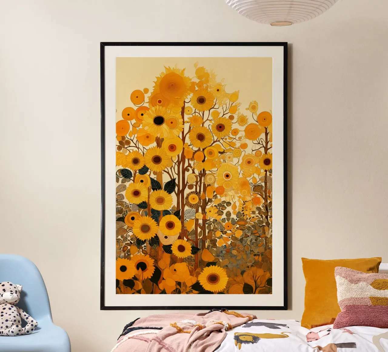 Arte da parete di Imagine poster con telaio in plastica da Imagine