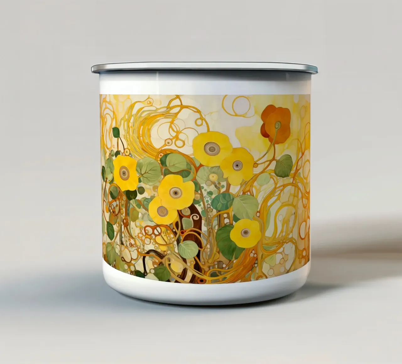 Arte da parete di Imagine tazza in smalto da Imagine