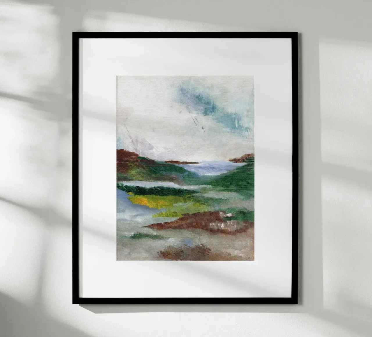 Abstract Landscape hahnemühle by Nikitajariwala