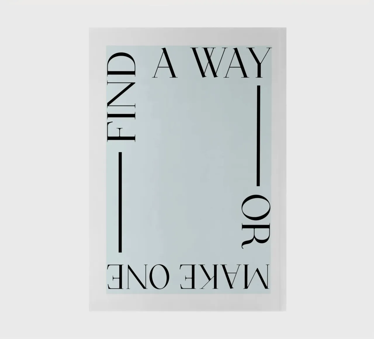 Find a way or make one notebook by ramosashop