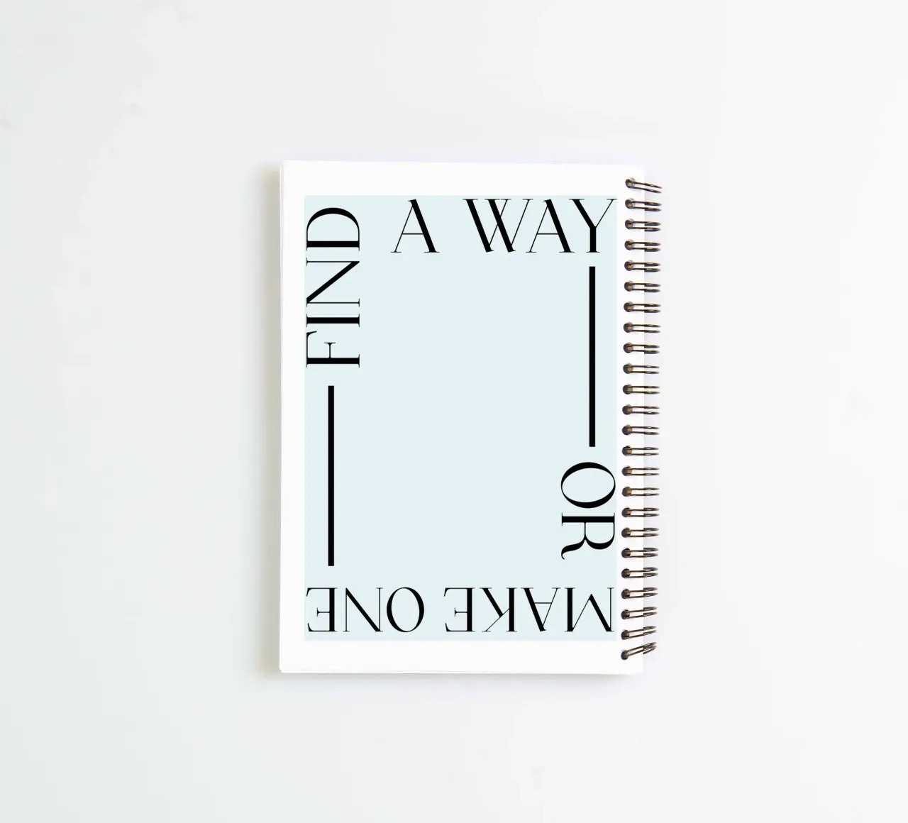 Find a way or make one diario ad anelli da ramosashop