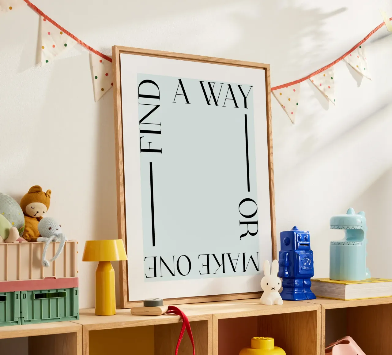 Find a way or make one Acryl-Glas von ramosashop