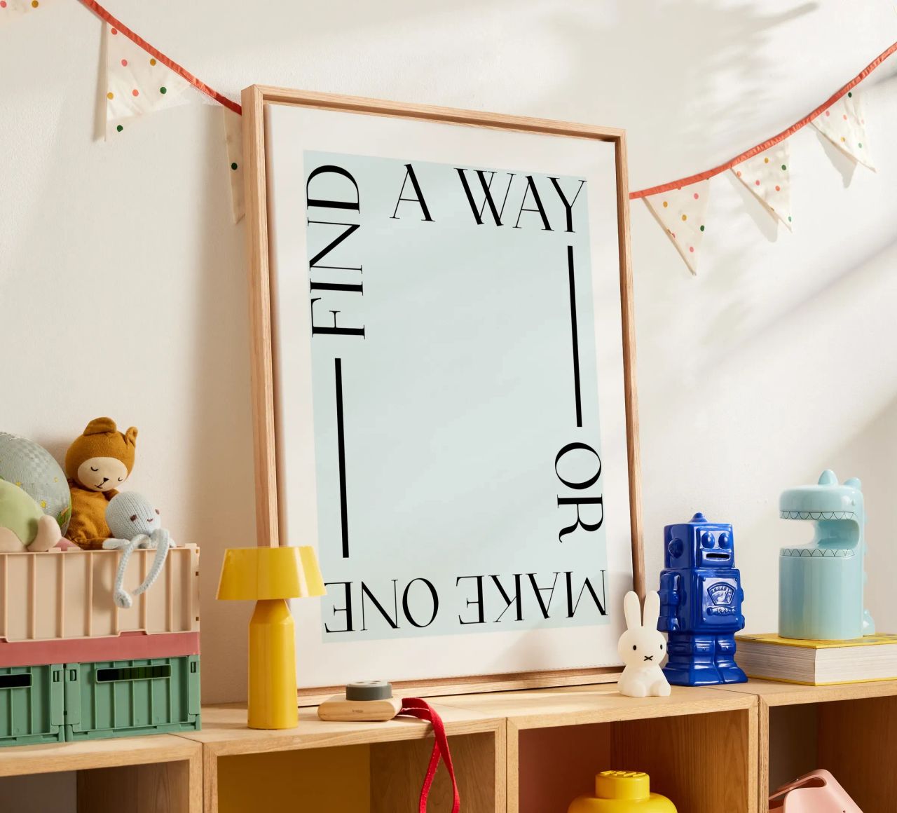 Find a way or make one Leinwand von ramosashop