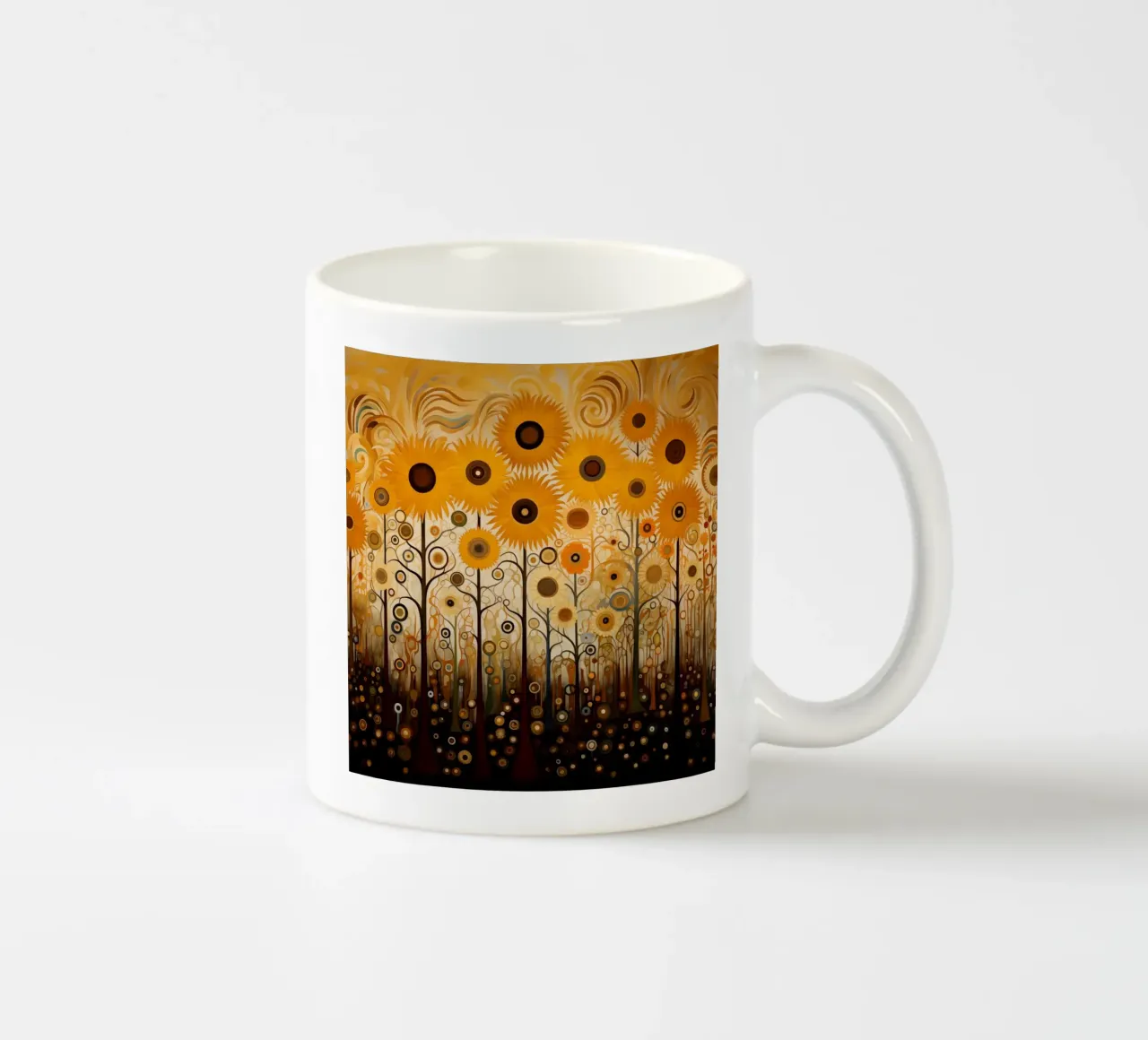 Girasoli tazza in ceramica da Imagine