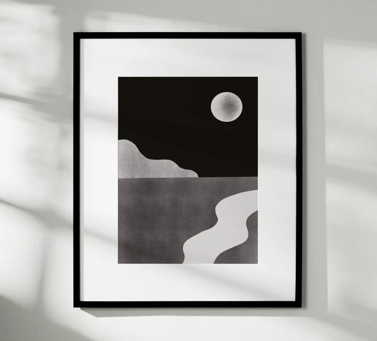 Paesaggio monocromatico 02 carta hahnemühle da Little Dean