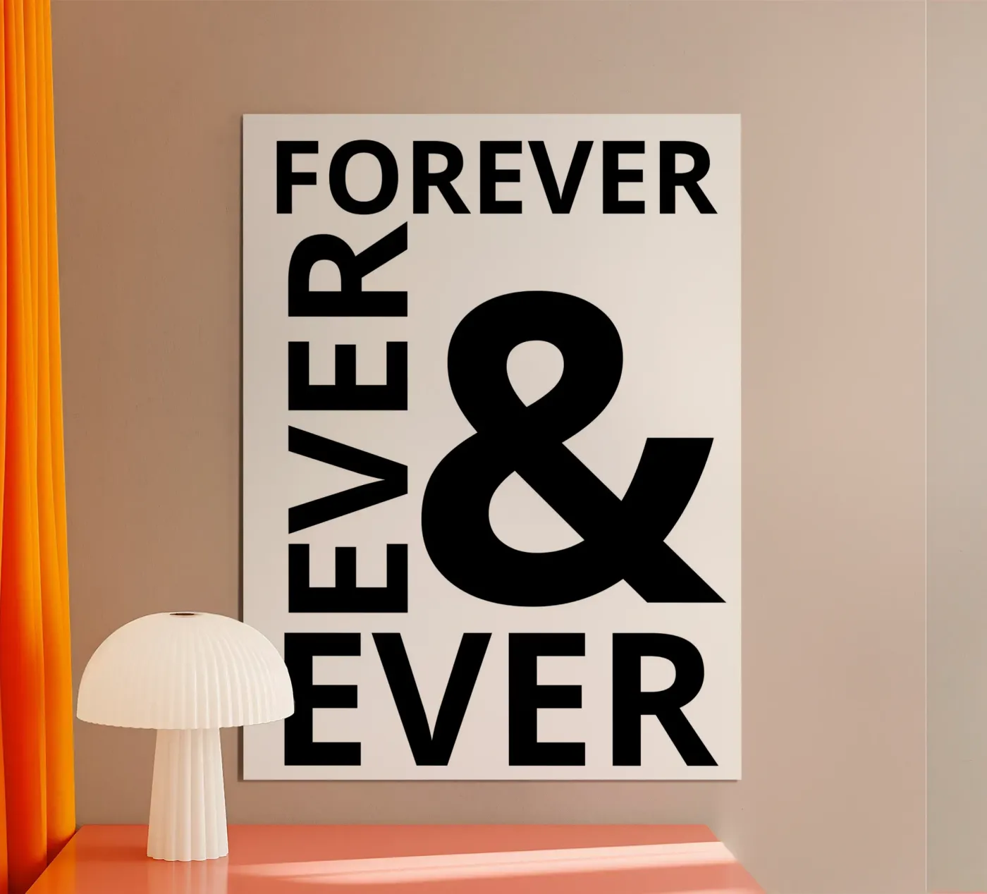 forever ever poster by ramosashop