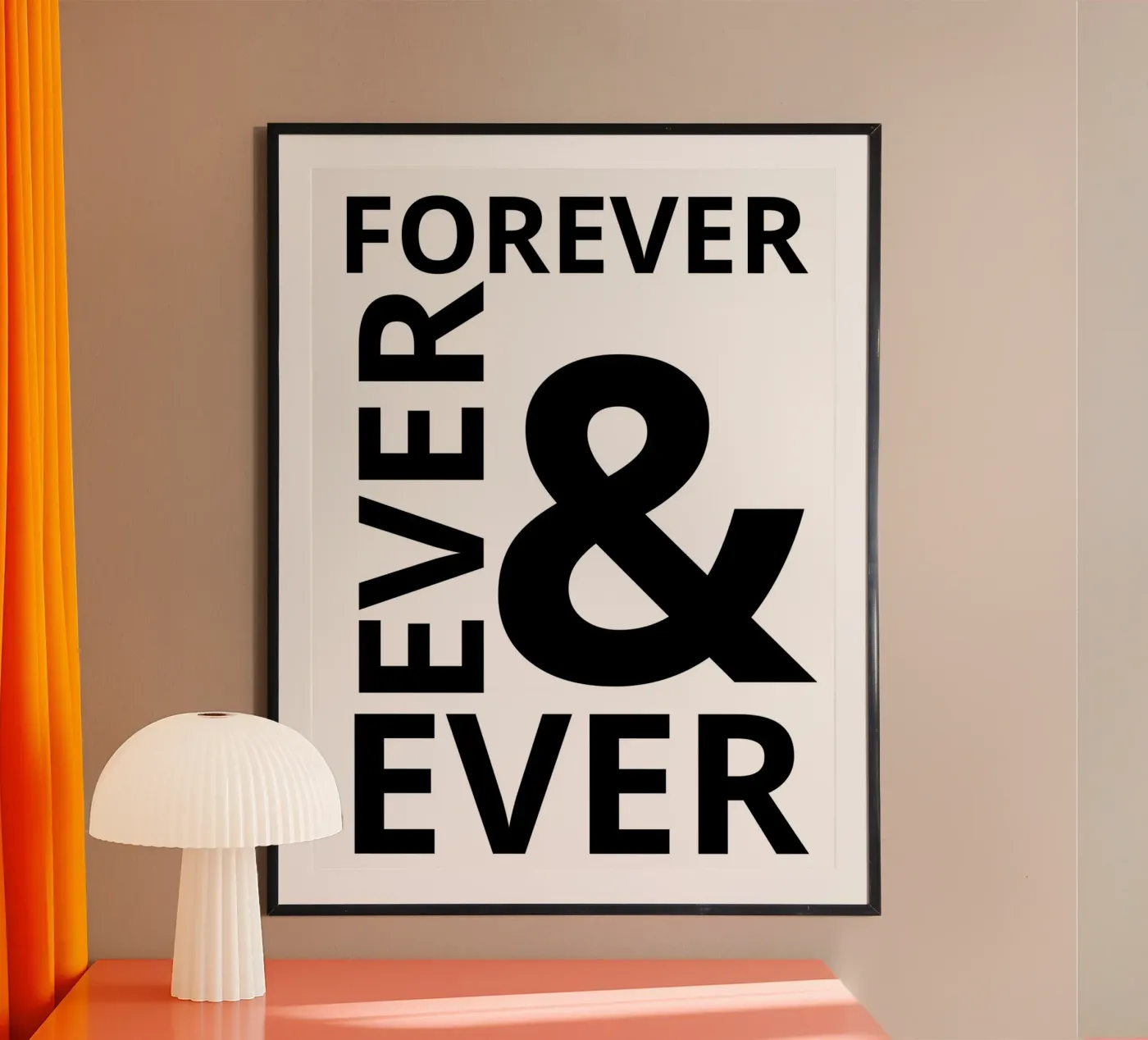 forever ever poster by ramosashop