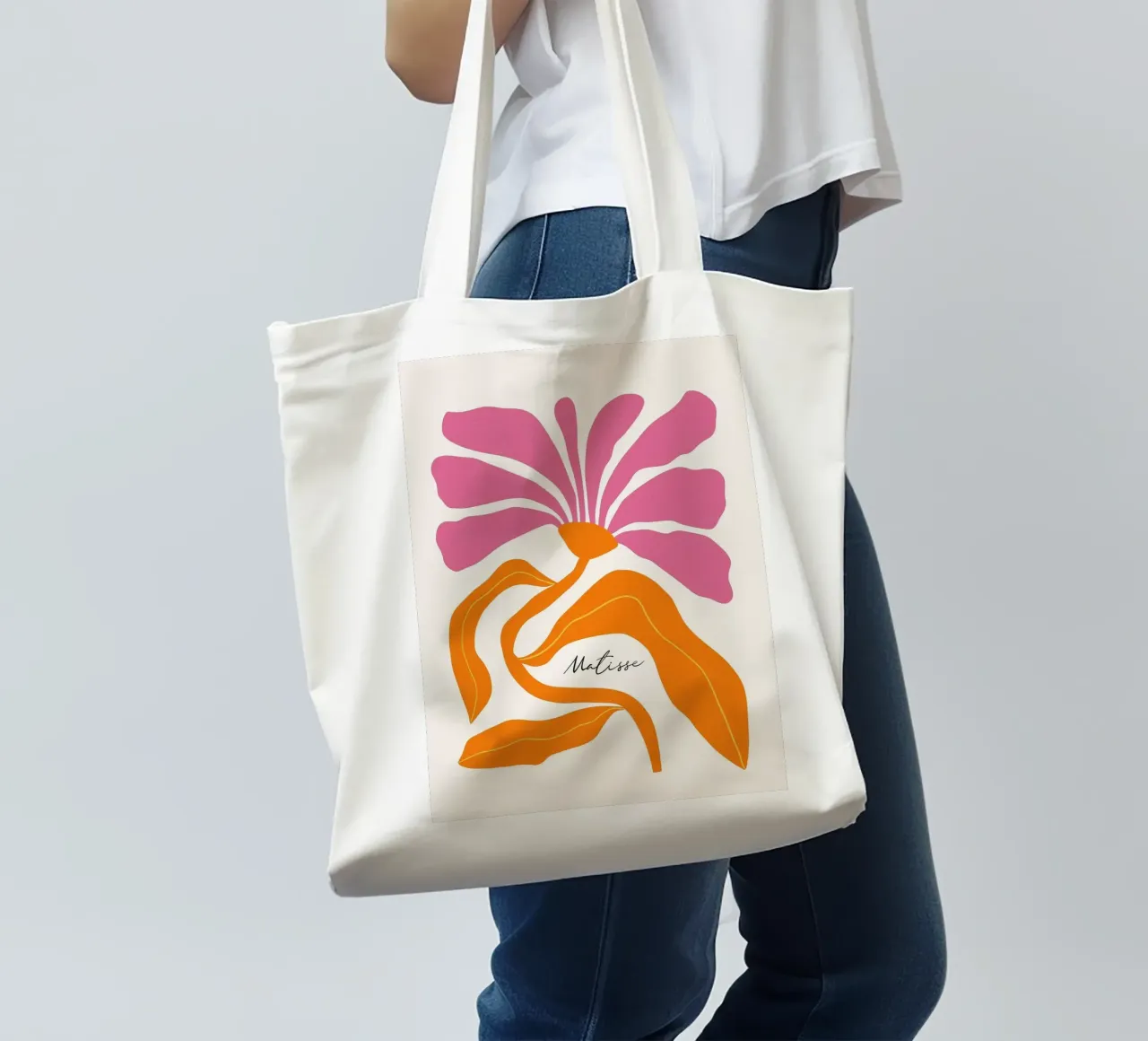 flower petals tote bag by Luke Yaeger