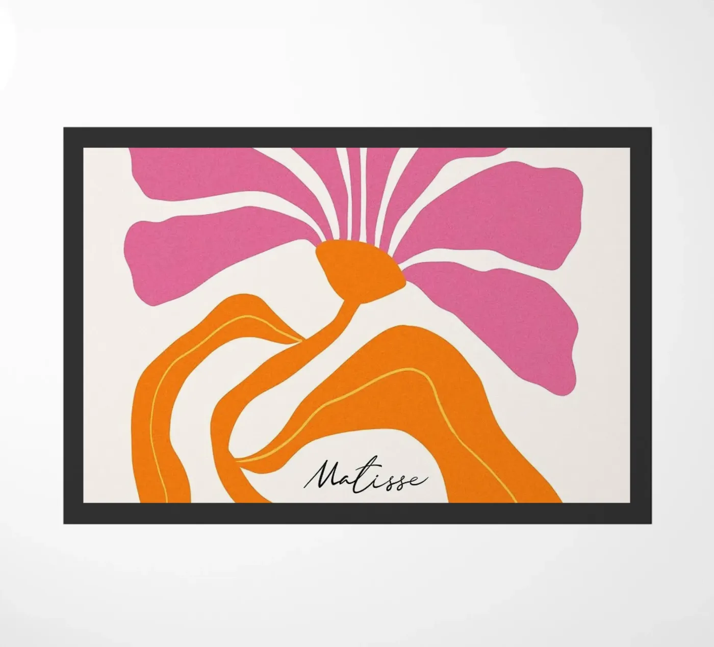 bloemblaadjes deurmat van Luke Yaeger