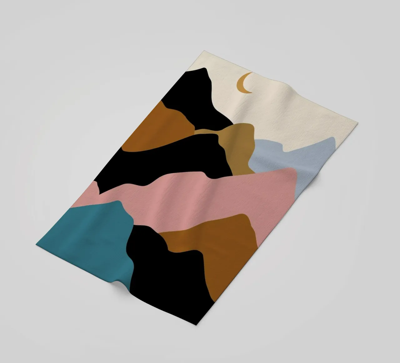 Pastel Climb beach towel by Pure