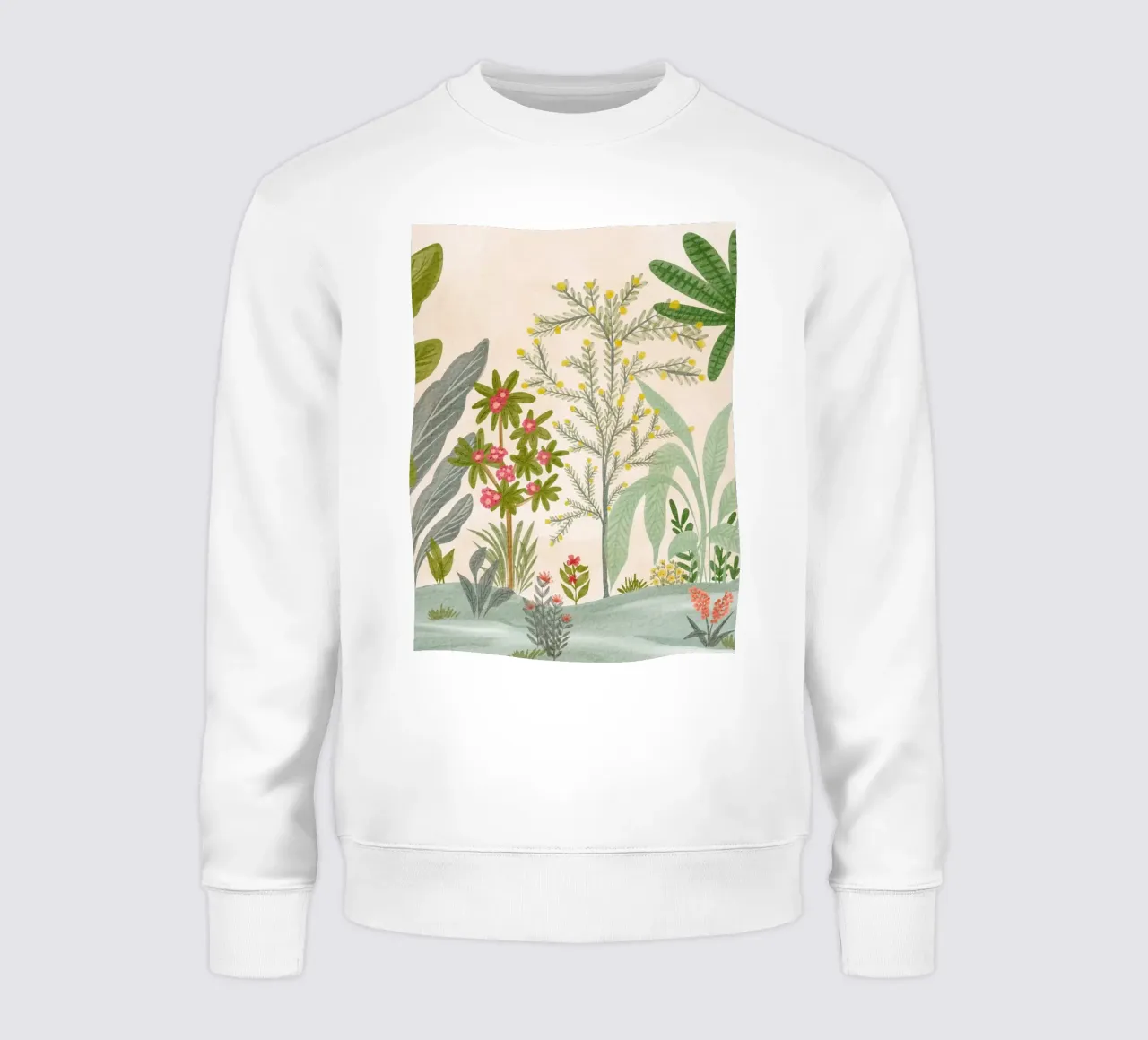 Botaniche del Giardino Tropicale felpa da Nikitajariwala