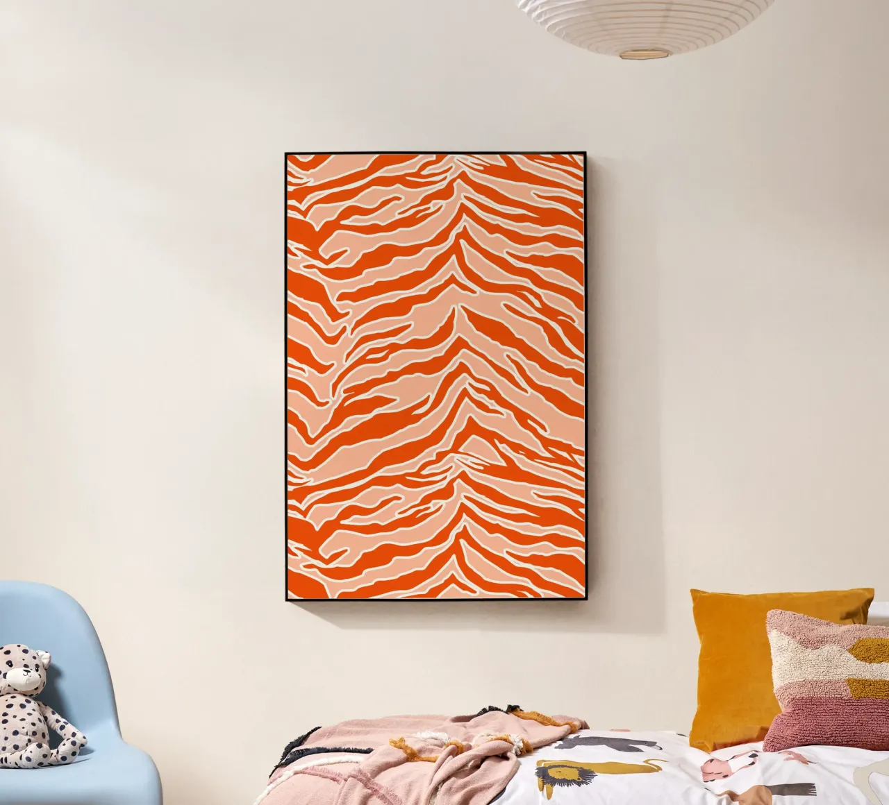 Stampa tigre arancione plexiglass da SilverPegasus