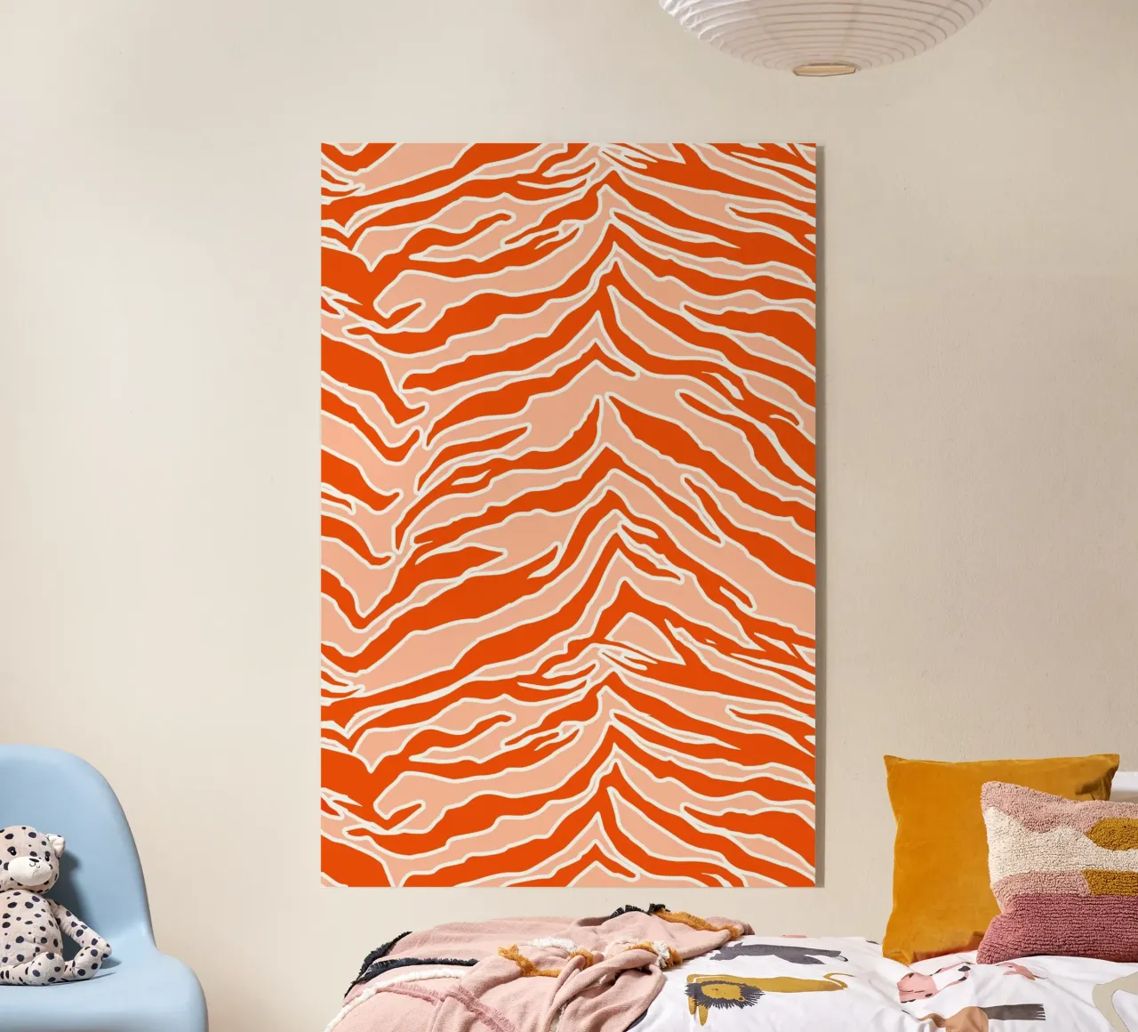 Stampa tigre arancione plexiglass da SilverPegasus