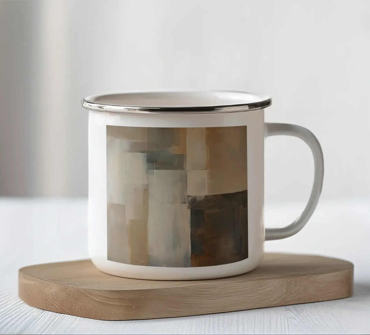 Arte da parete di Imagine tazza in smalto da Imagine