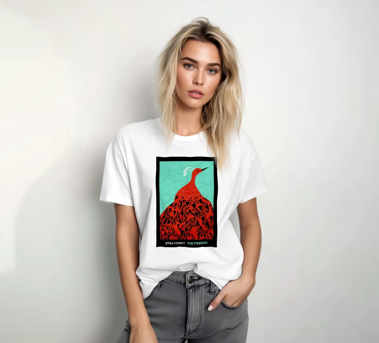 Stravinsky - Firebird T-Shirt von Prelude Posters