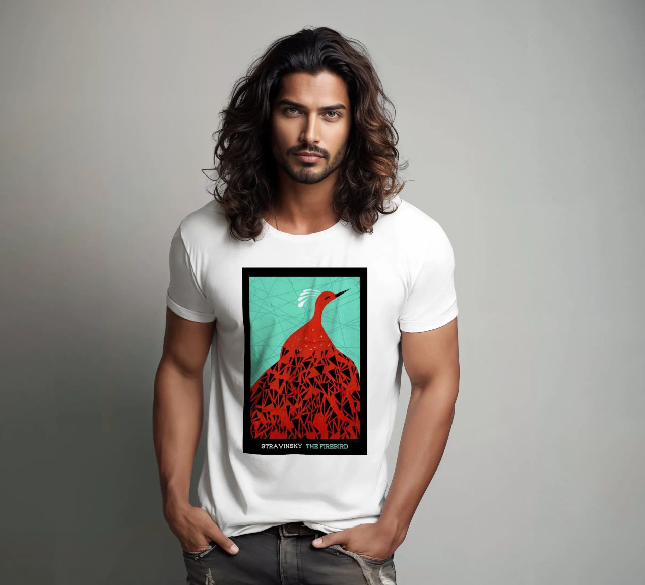Stravinsky - Firebird t-shirt da Prelude Posters