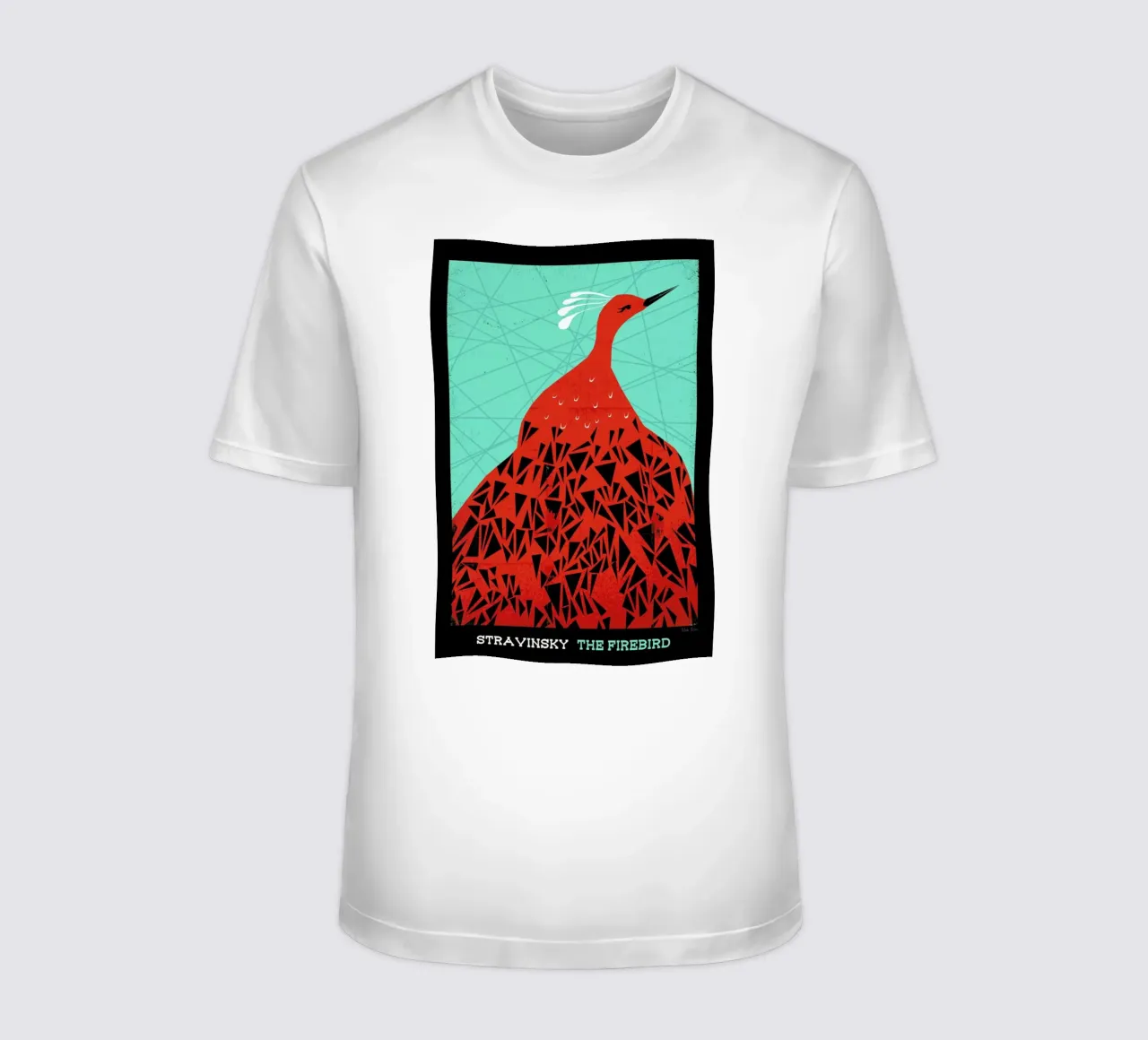 Stravinsky - Firebird t-shirt da Prelude Posters