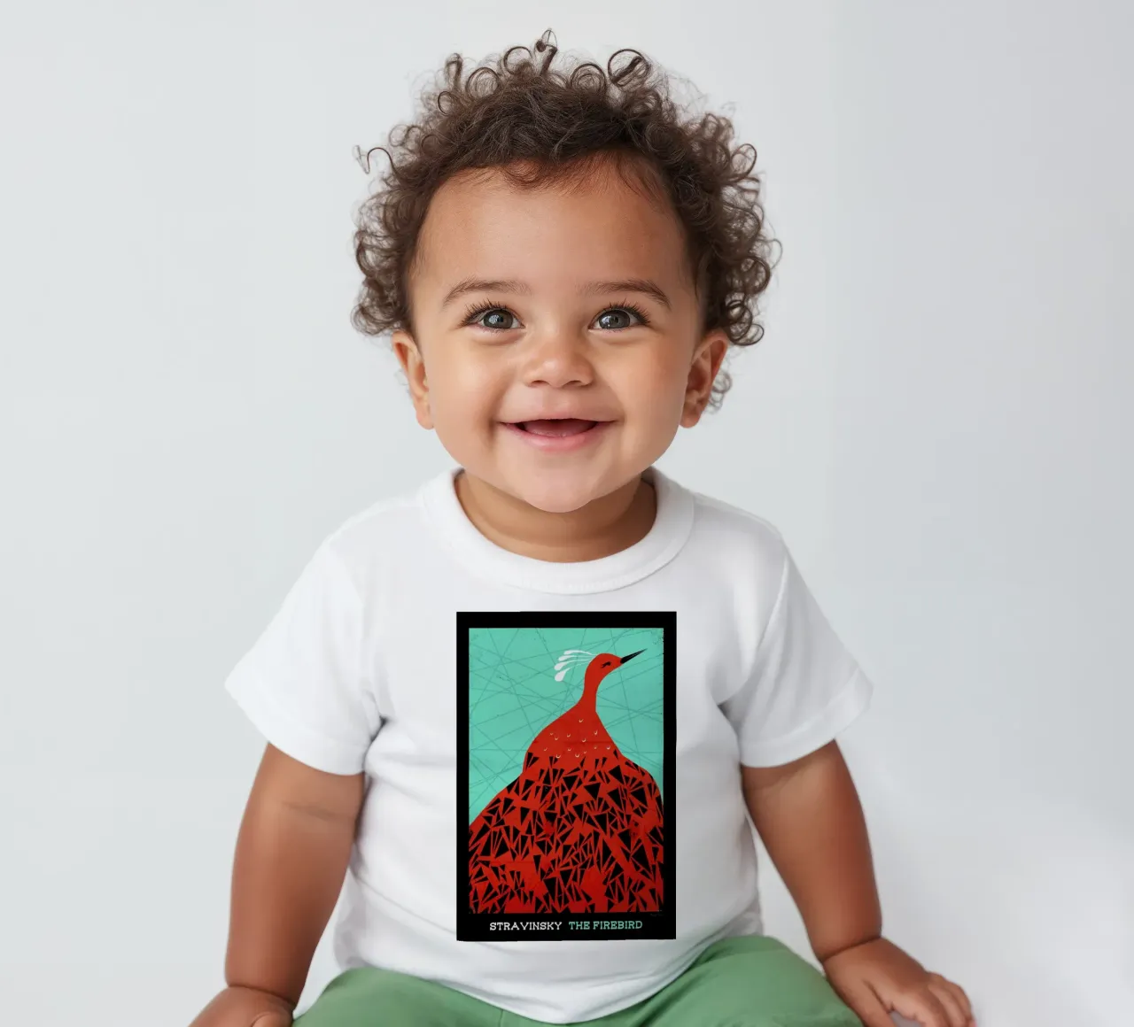 Stravinsky - Firebird camiseta de bebé de Prelude Posters
