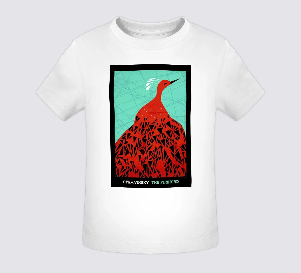 Stravinsky - Firebird maglietta neonato da Prelude Posters