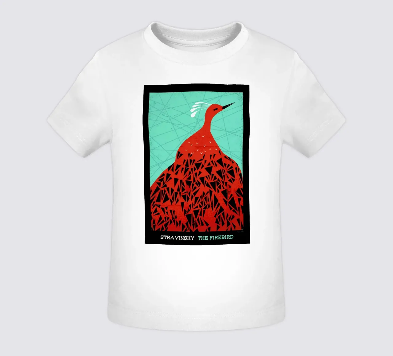 Stravinsky - Firebird camiseta de bebé de Prelude Posters