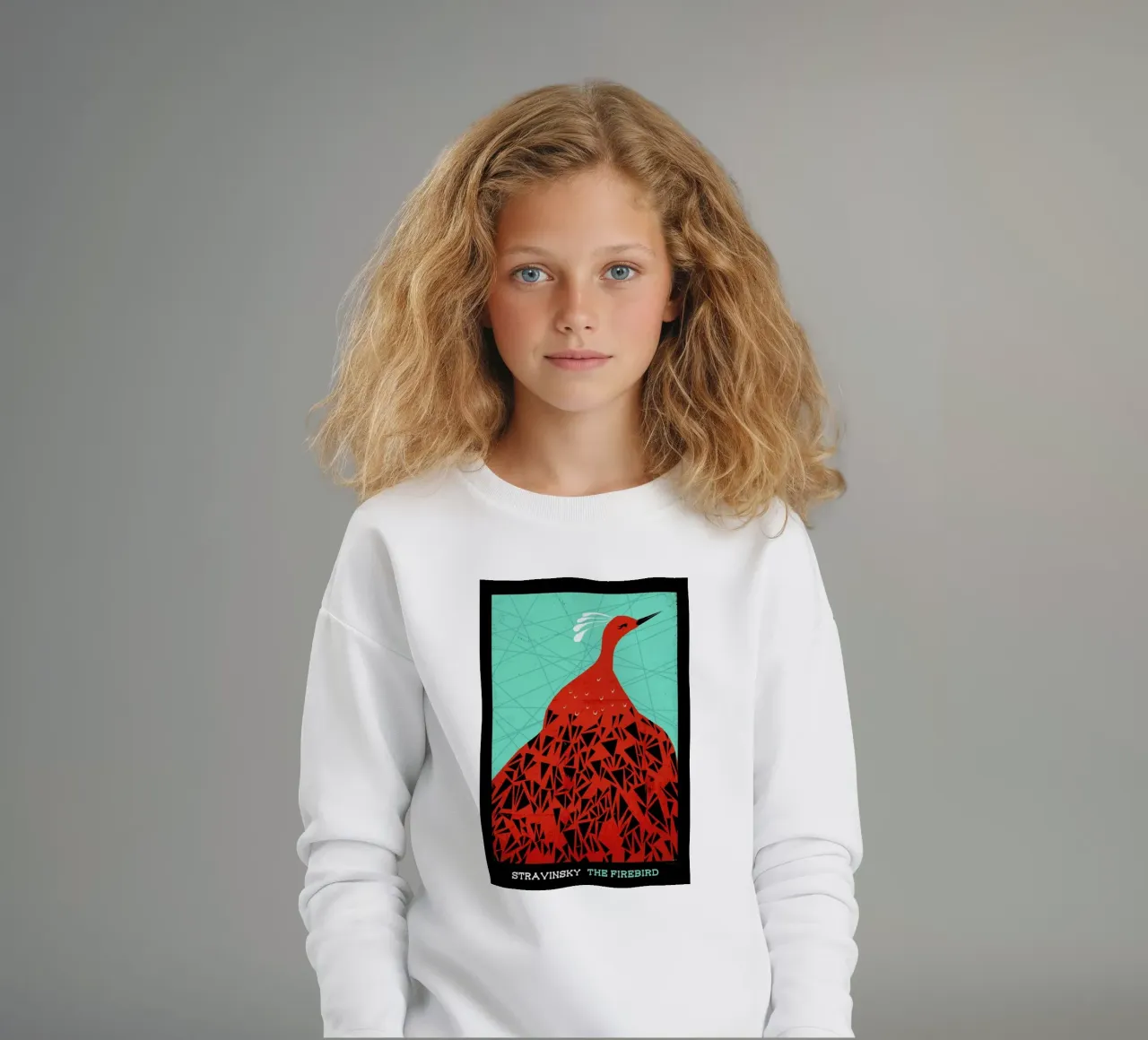 Stravinsky - Firebird sudadera para niño de Prelude Posters