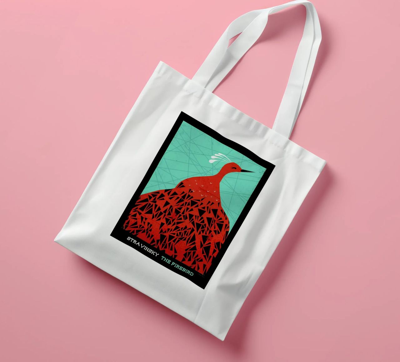 Stravinsky - Firebird borsa in juta da Prelude Posters
