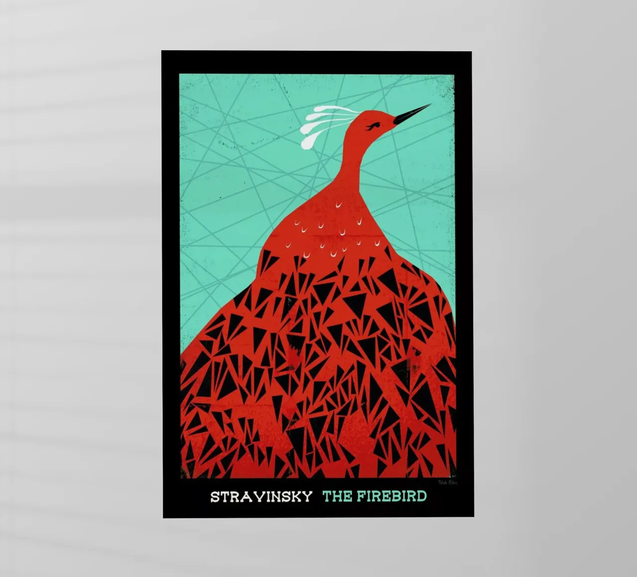 Stravinsky - Firebird pellicola backlit da Prelude Posters