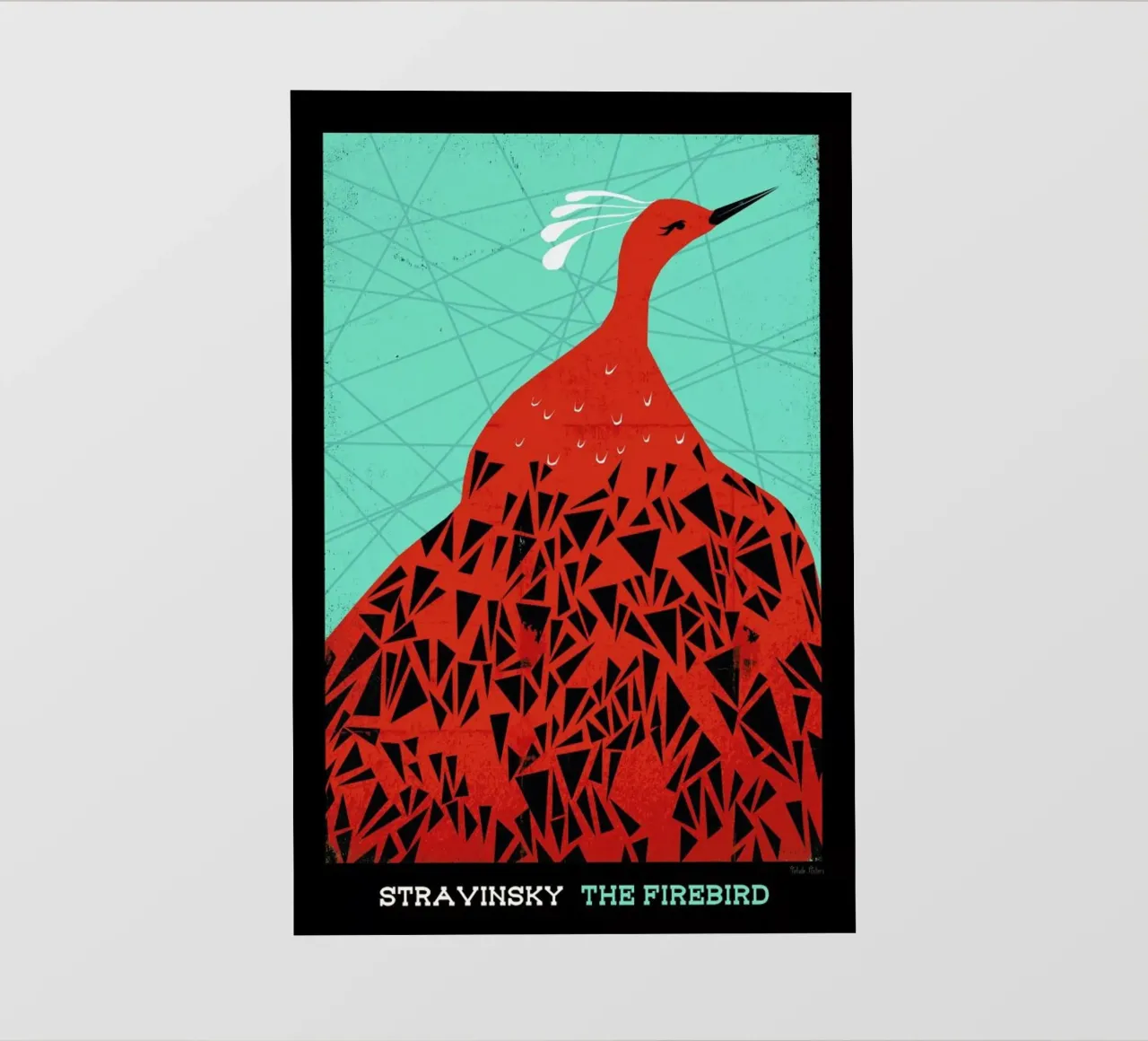 Stravinsky - Firebird Backlit Folie von Prelude Posters