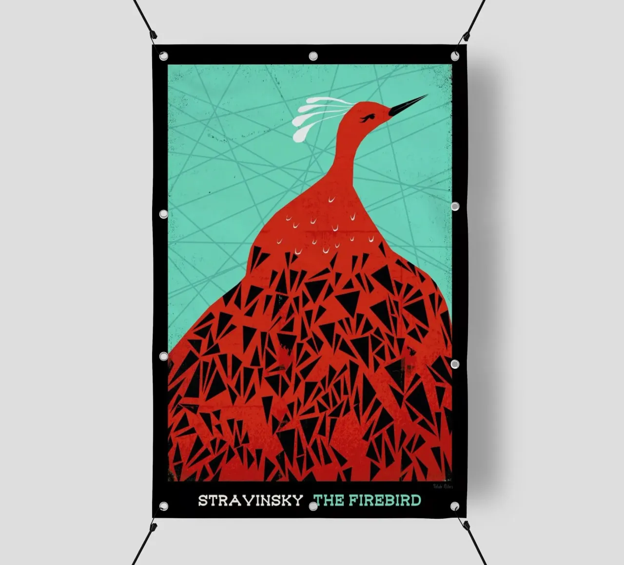 Stravinsky - Firebird telo in pvc da Prelude Posters