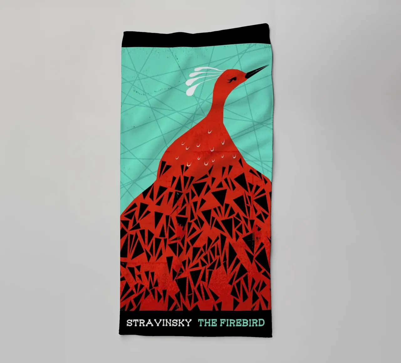 Stravinsky - Firebird badhanddoek van Prelude Posters