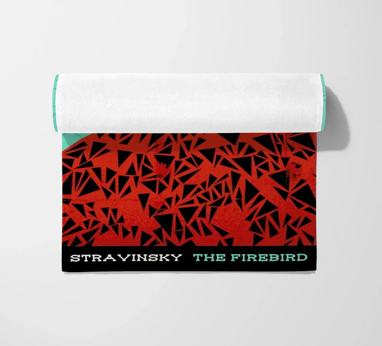 Stravinsky - Firebird strandhanddoek van Prelude Posters