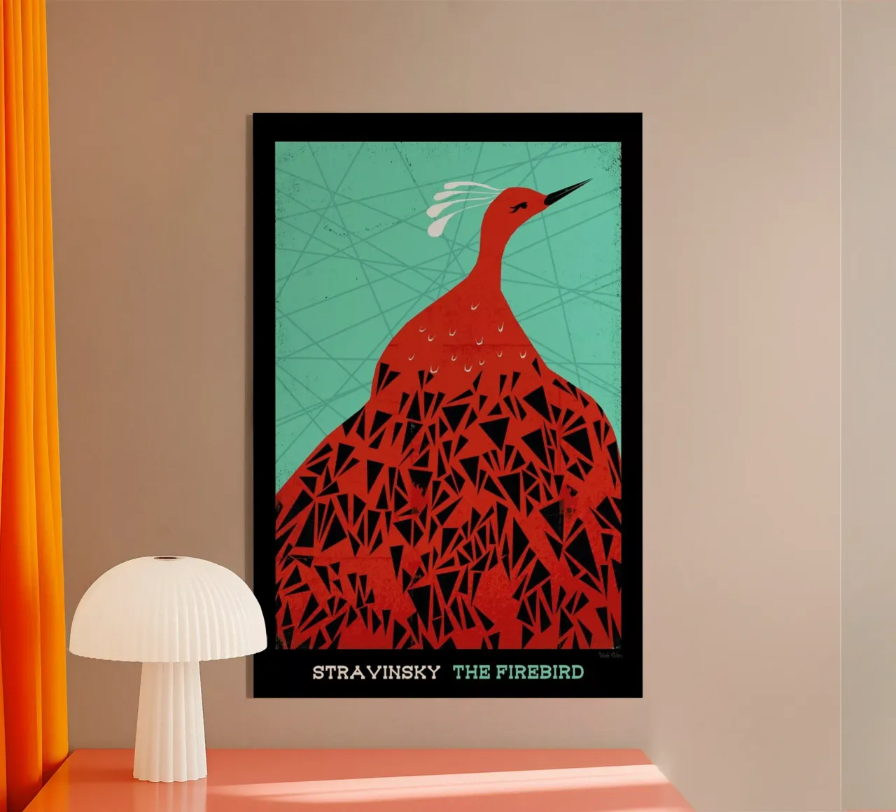 Stravinsky - Firebird plexiglass da Prelude Posters