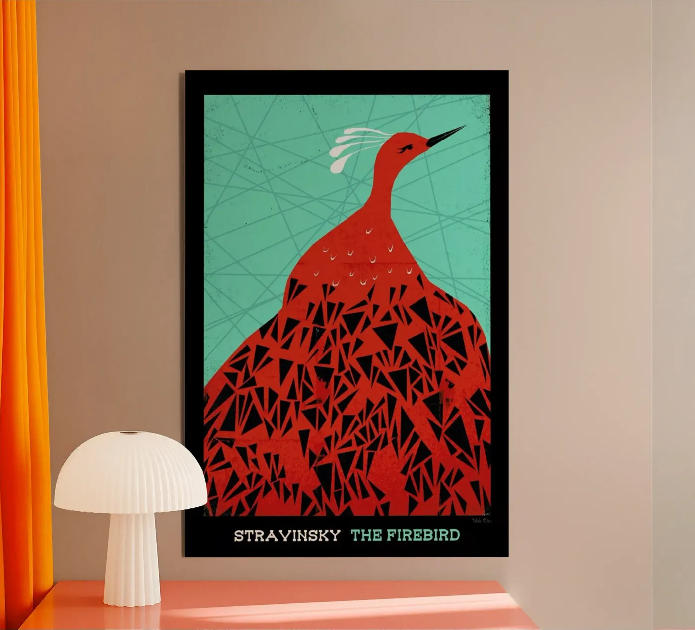 Stravinsky - Firebird alluminio dibond da Prelude Posters