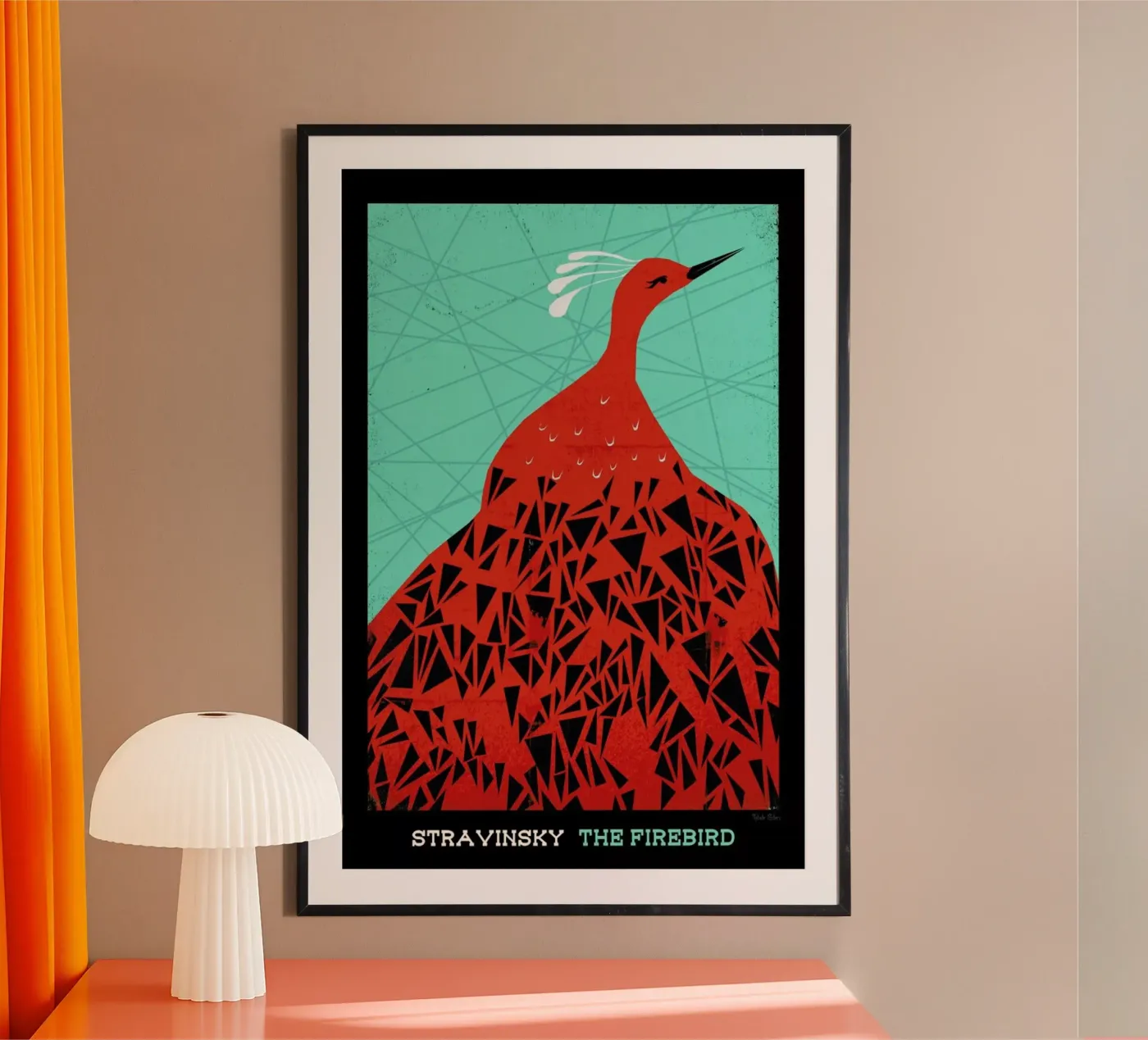 Stravinsky - Firebird Poster von Prelude Posters
