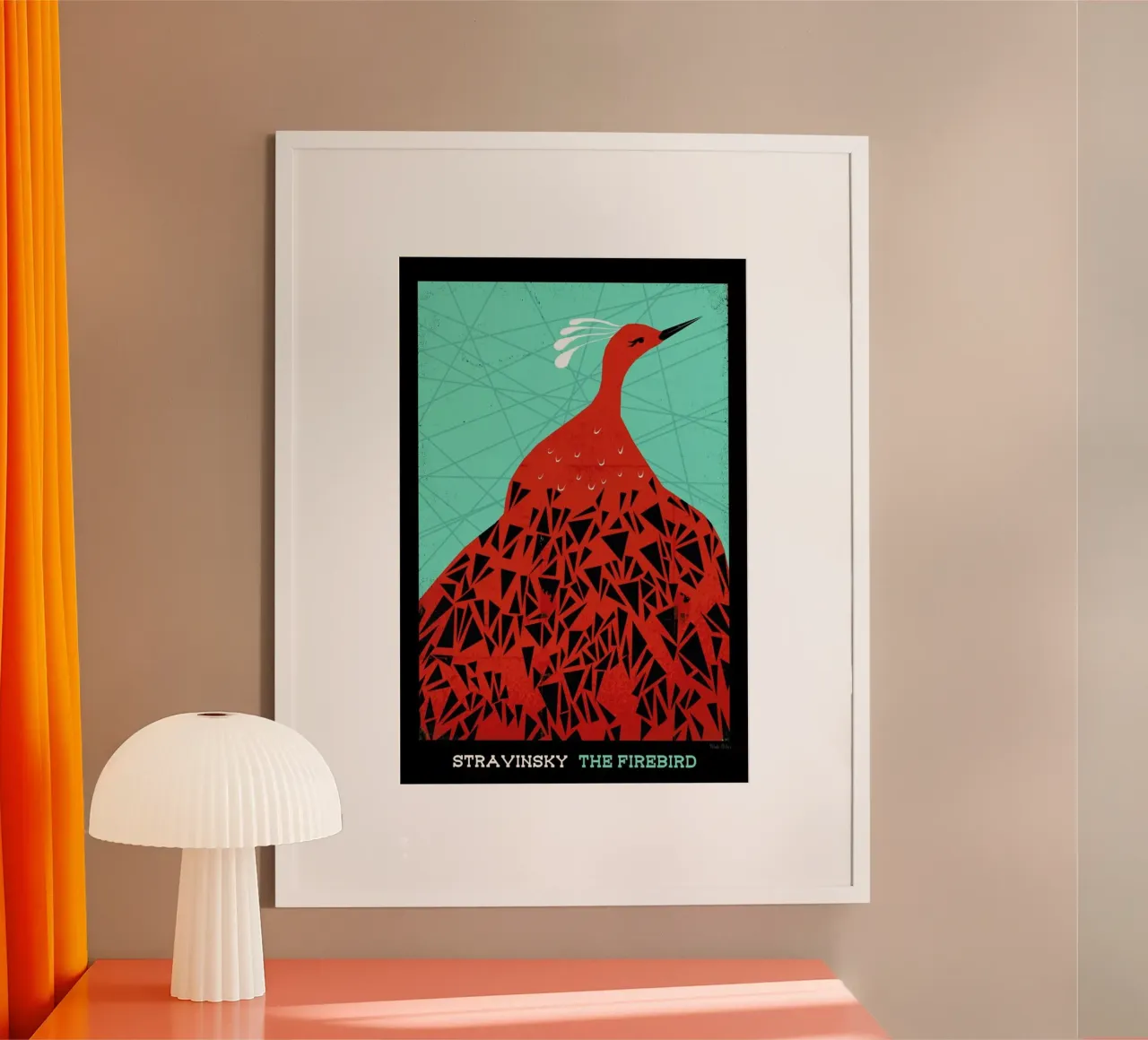 Stravinsky - Firebird poster da Prelude Posters