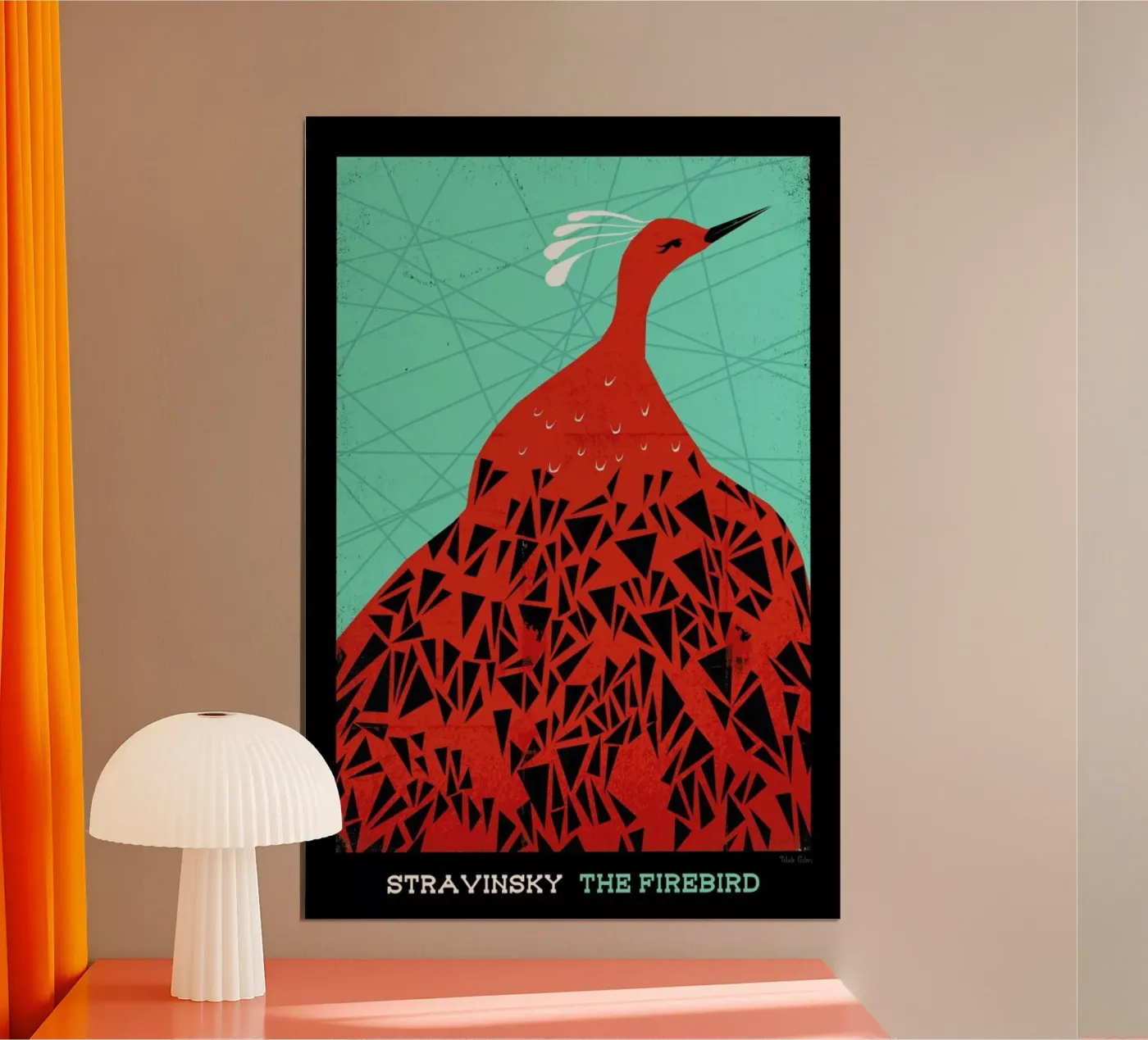 Stravinsky - Firebird Poster von Prelude Posters