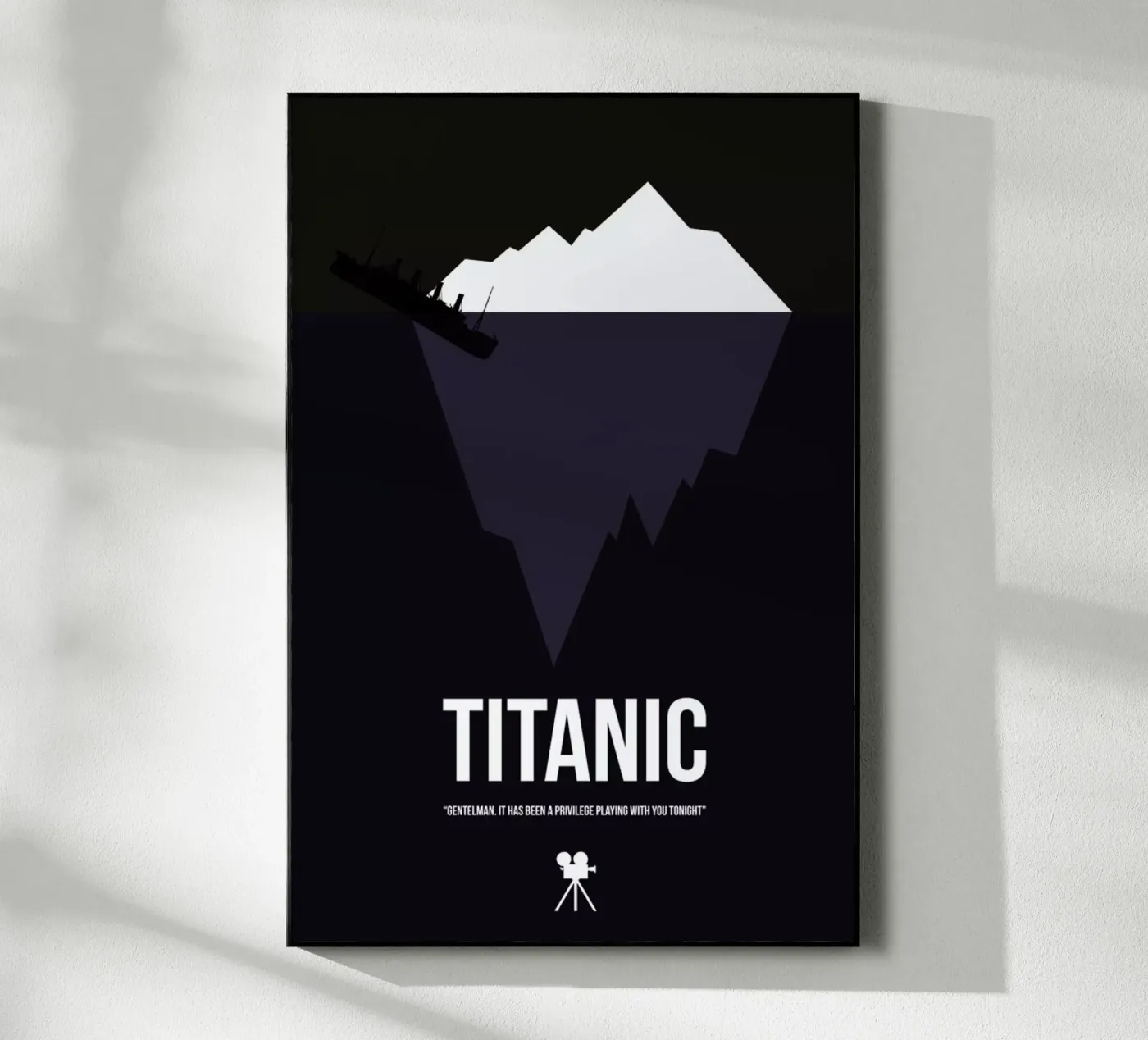 Titanic acrylic glass by Naxart