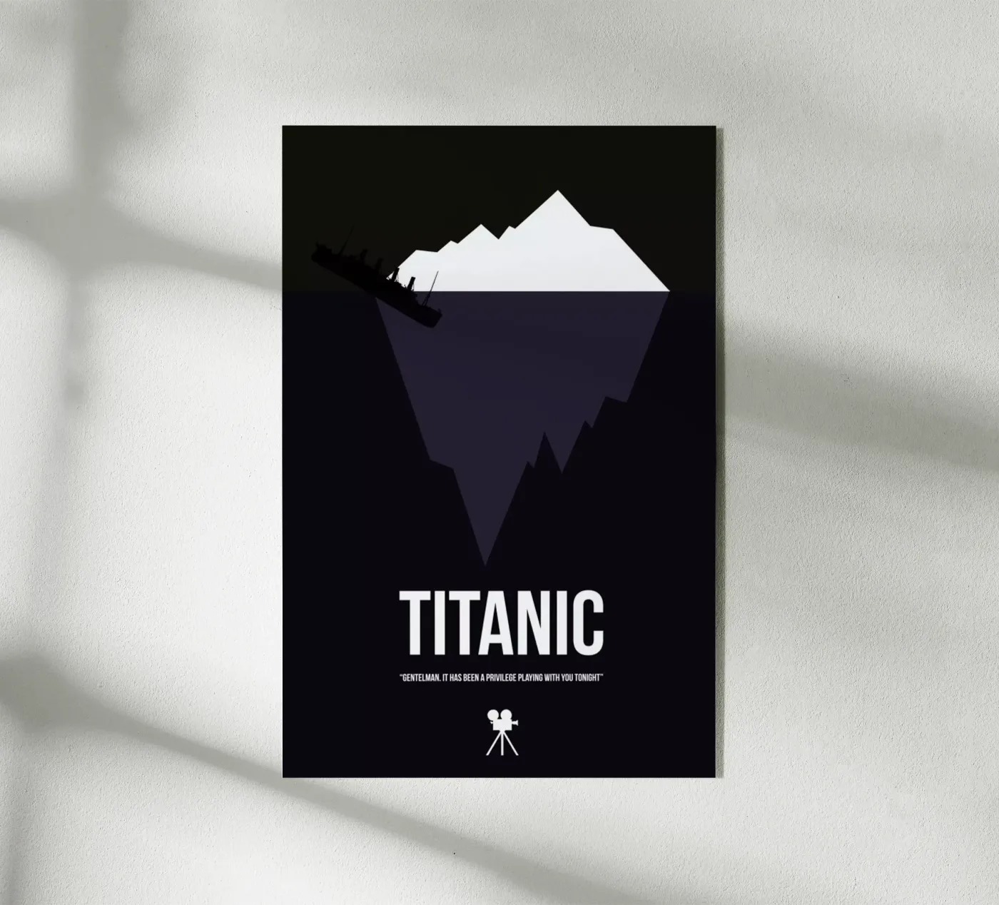 Titanic acrylic glass by Naxart