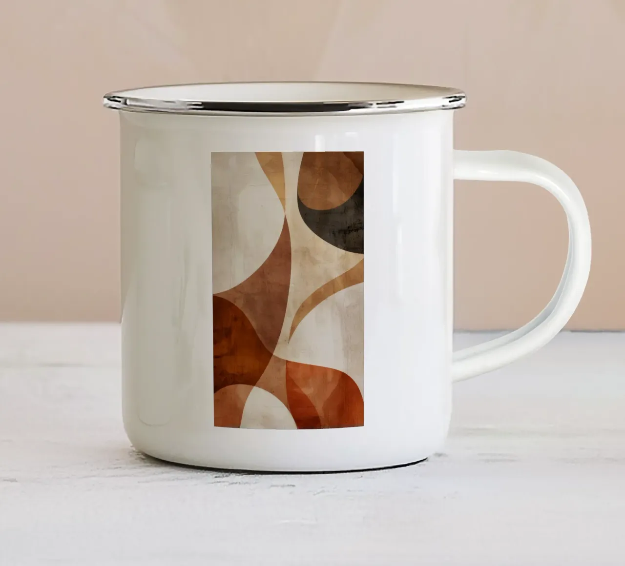 Arte da parete di Imagine tazza in smalto da Imagine
