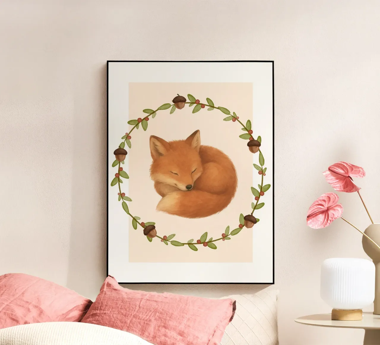 Sleepy Fox plexiglass da SnoopyAnimals