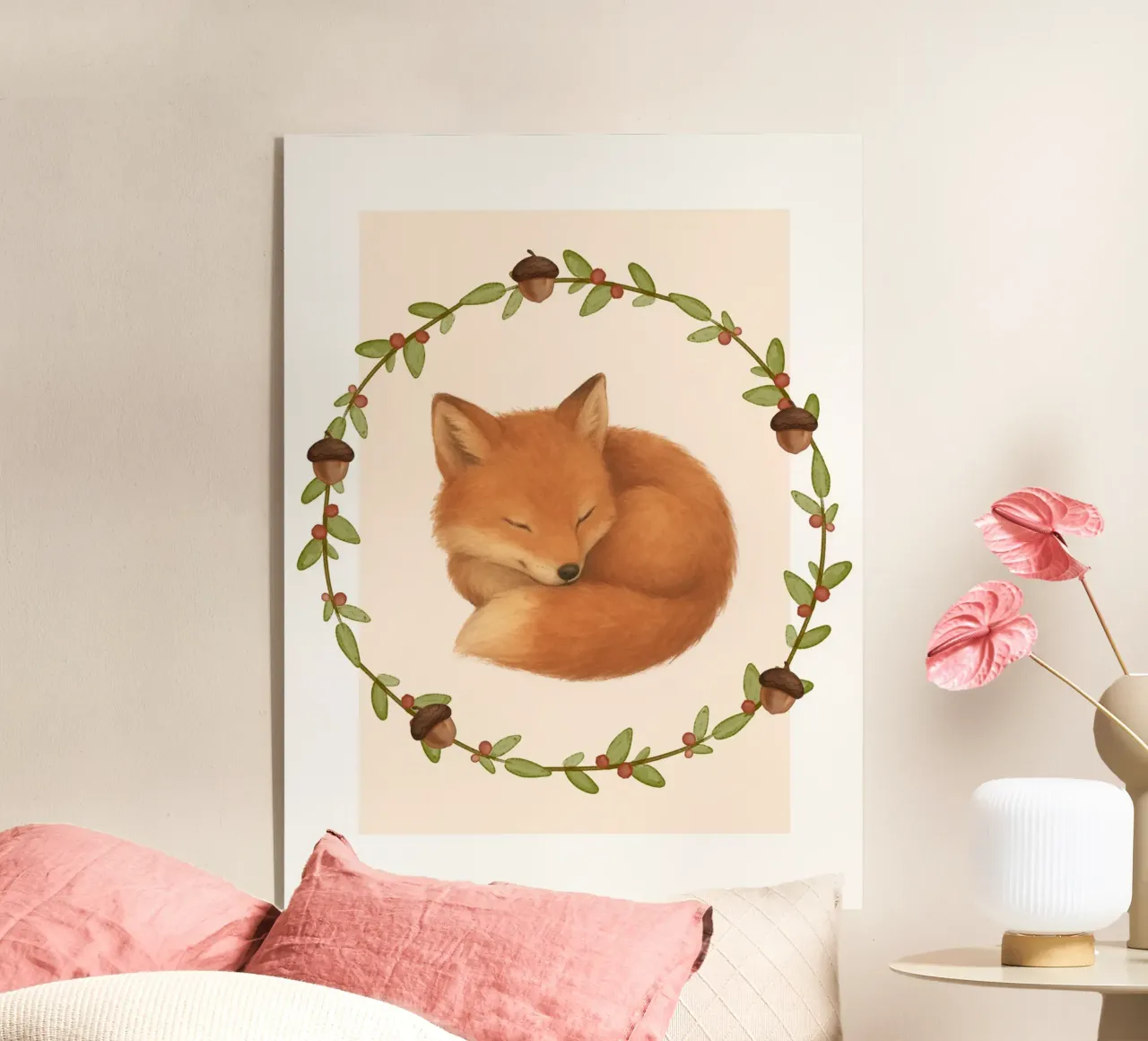 Sleepy Fox plexiglass da SnoopyAnimals