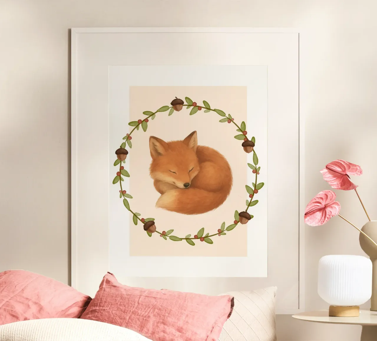 Sleepy Fox poster da SnoopyAnimals