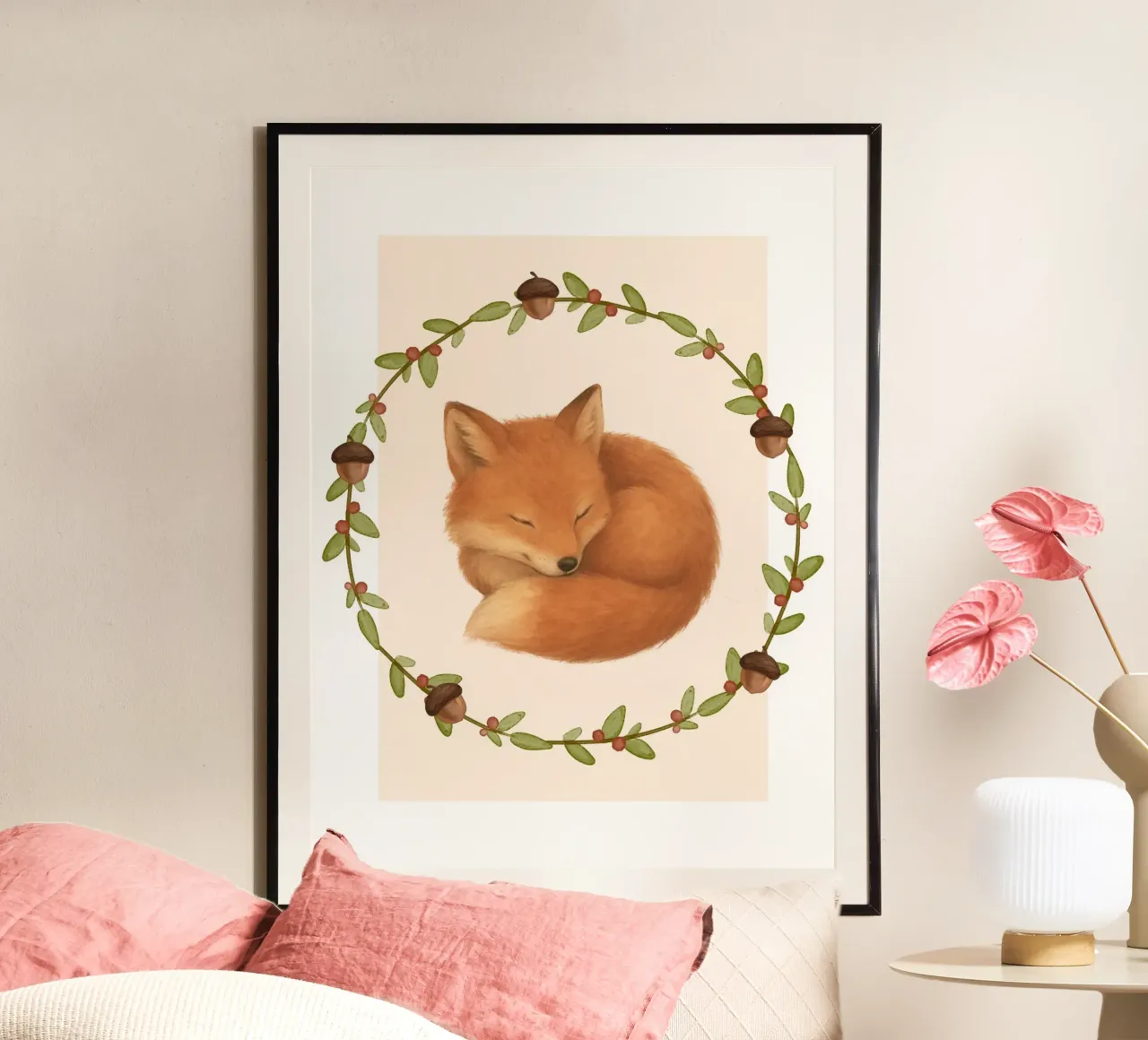 Sleepy Fox poster da SnoopyAnimals