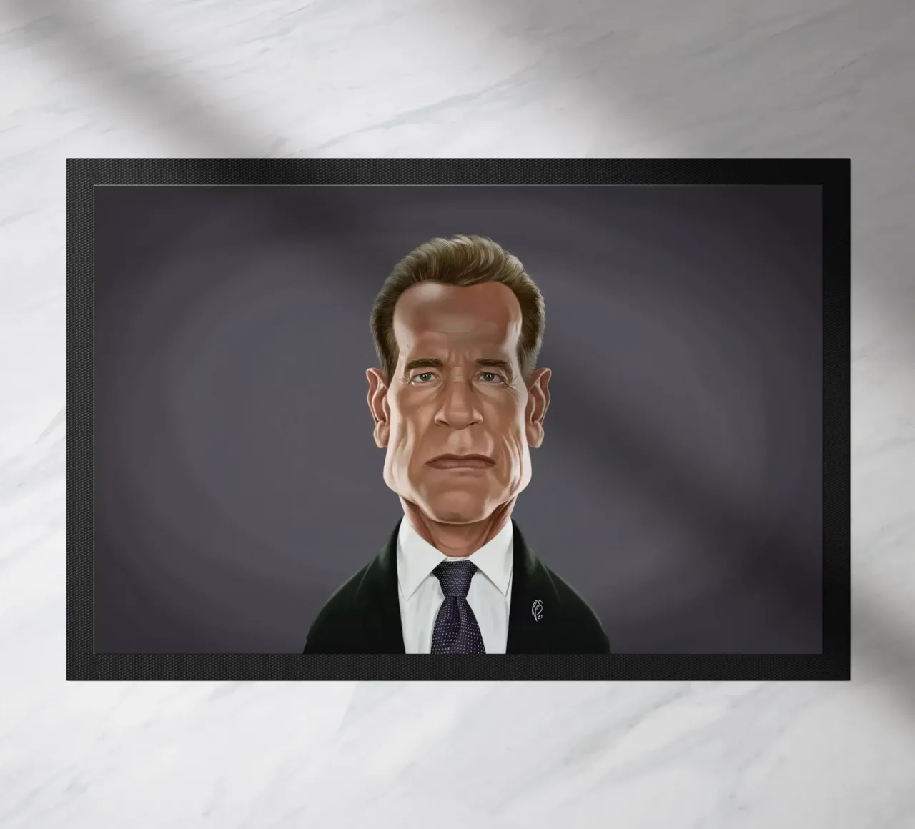 Arnold Schwarzenegger zerbino da Rob Art | Illustration