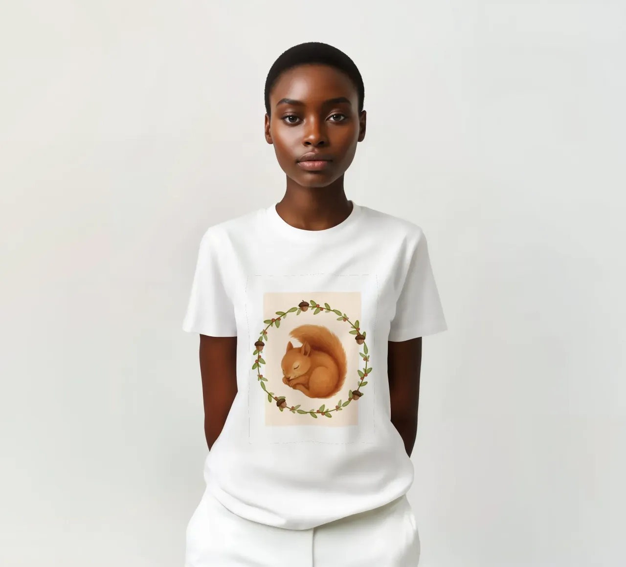Scoiattolo addormentato t-shirt da SnoopyAnimals