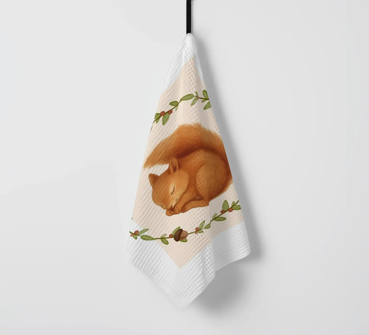 Écureuil endormi torchon de SnoopyAnimals