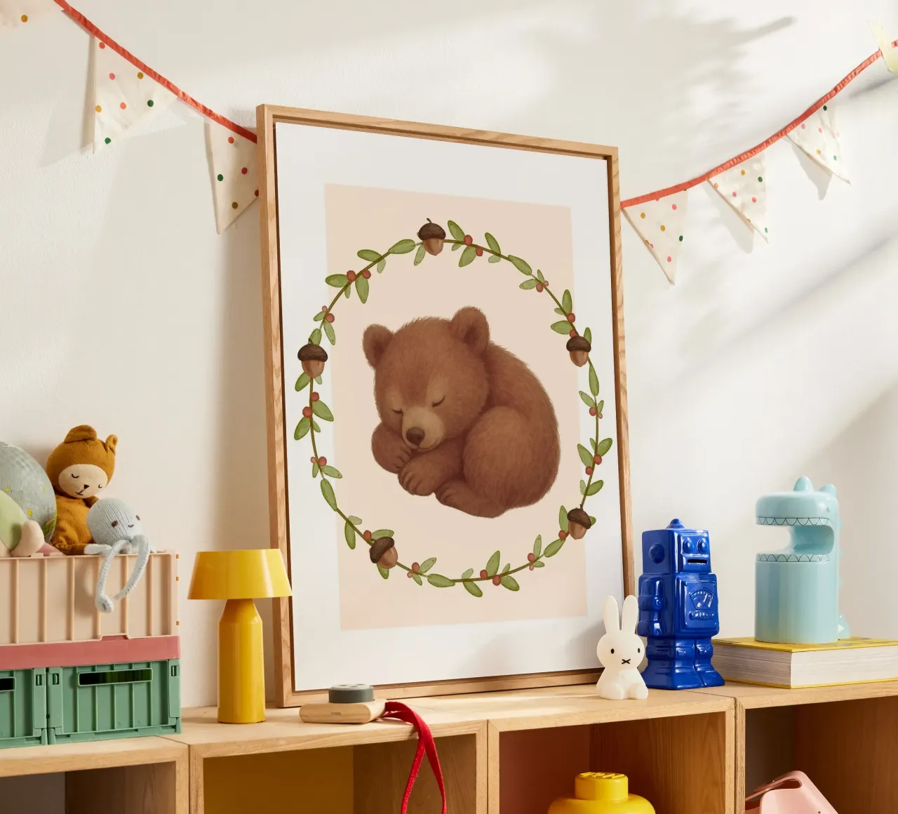 Orso addormentato plexiglass da SnoopyAnimals