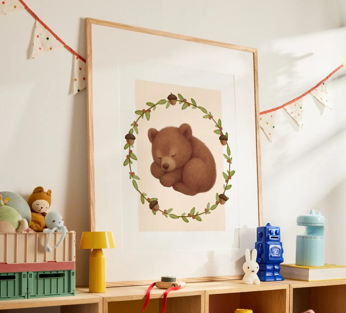 Sleepy Bear poster by SnoopyAnimals