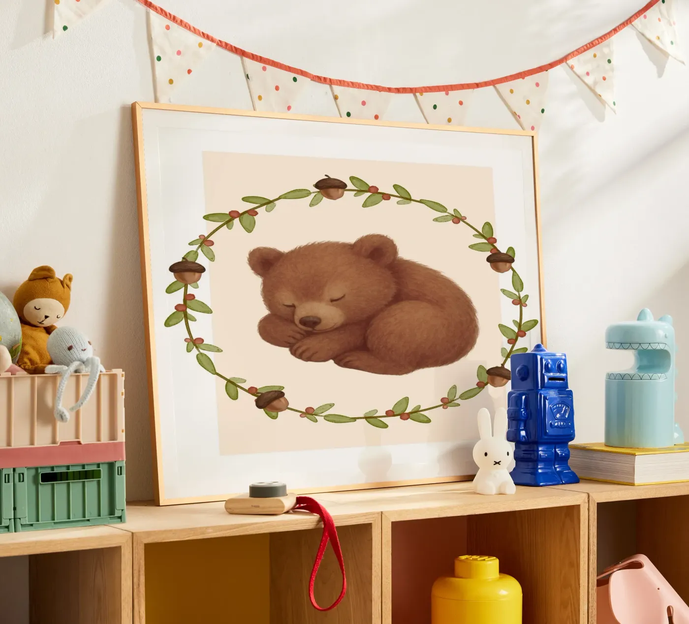 Sleepy Bear poster by SnoopyAnimals