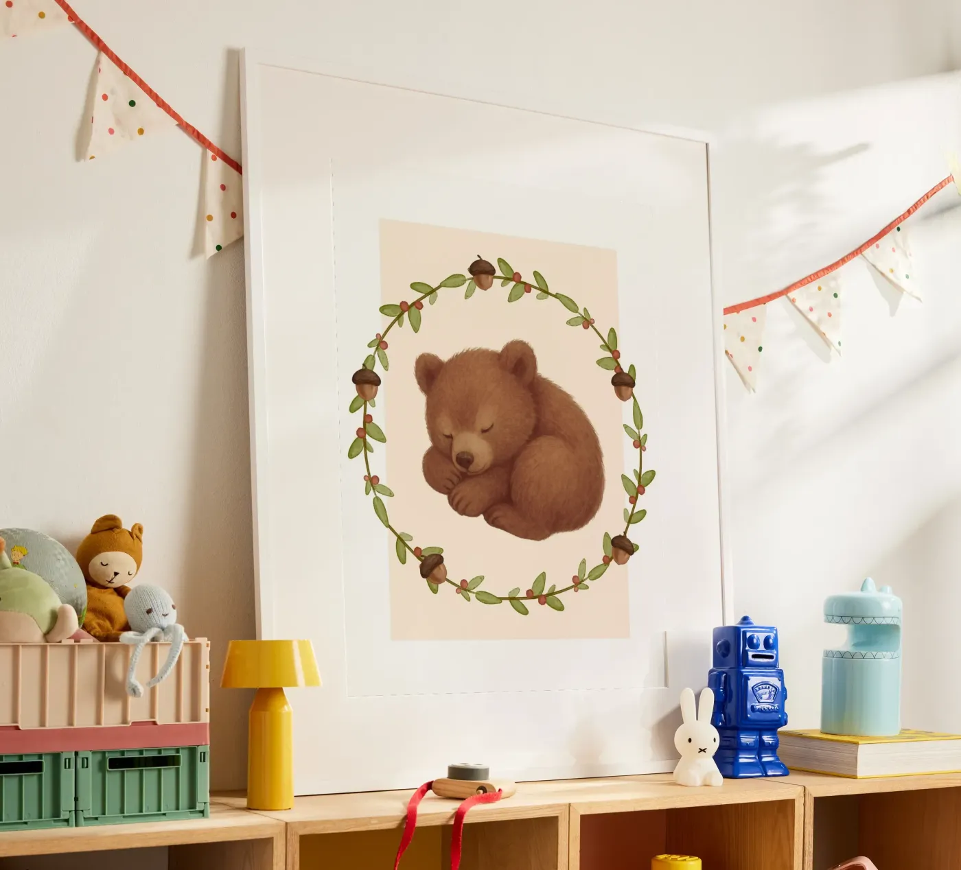 Sleepy Bear poster by SnoopyAnimals